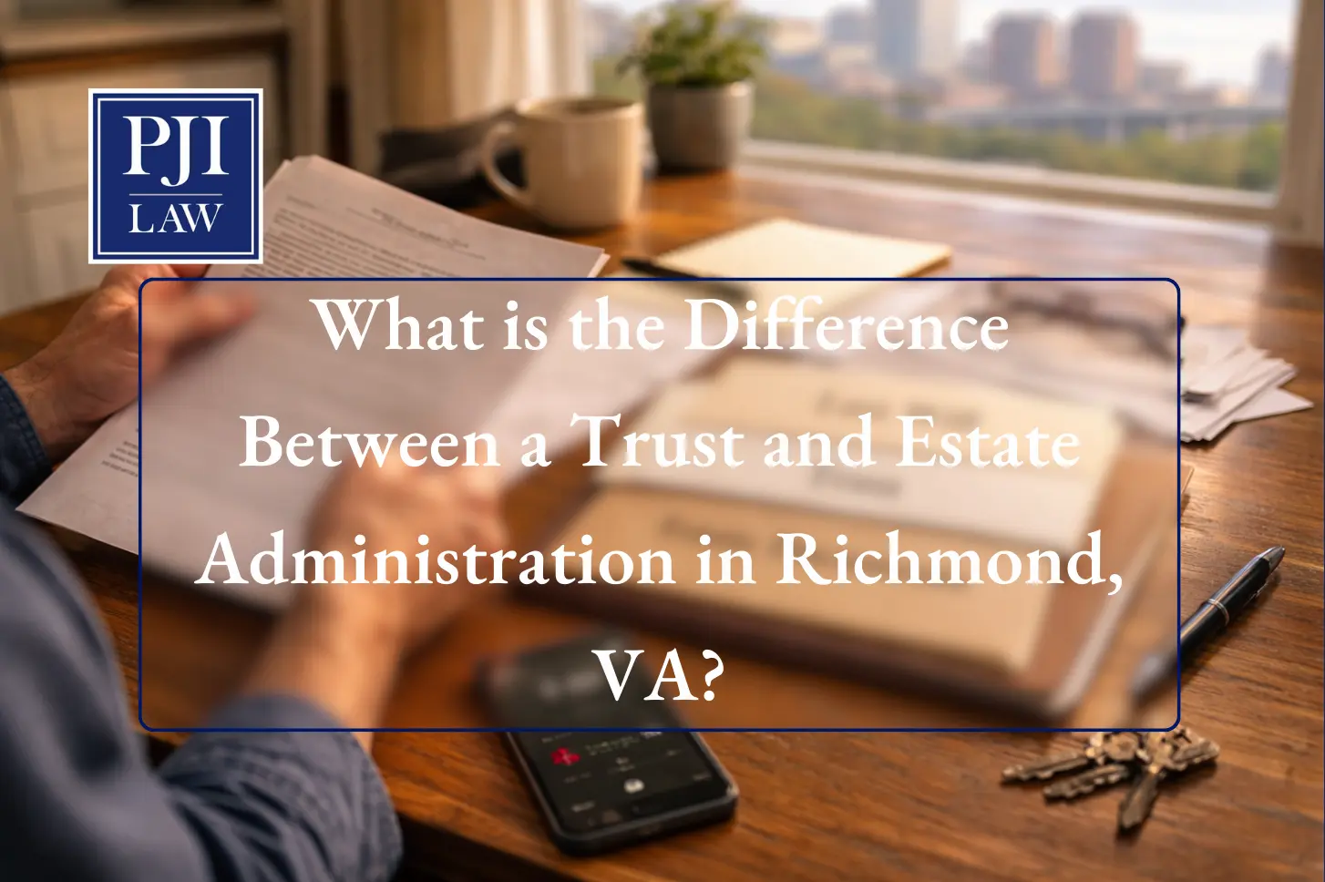 Blog 44 What is the Difference Between a Trust and Estate Administration | Richmond, VA | T: (804) 653-3450